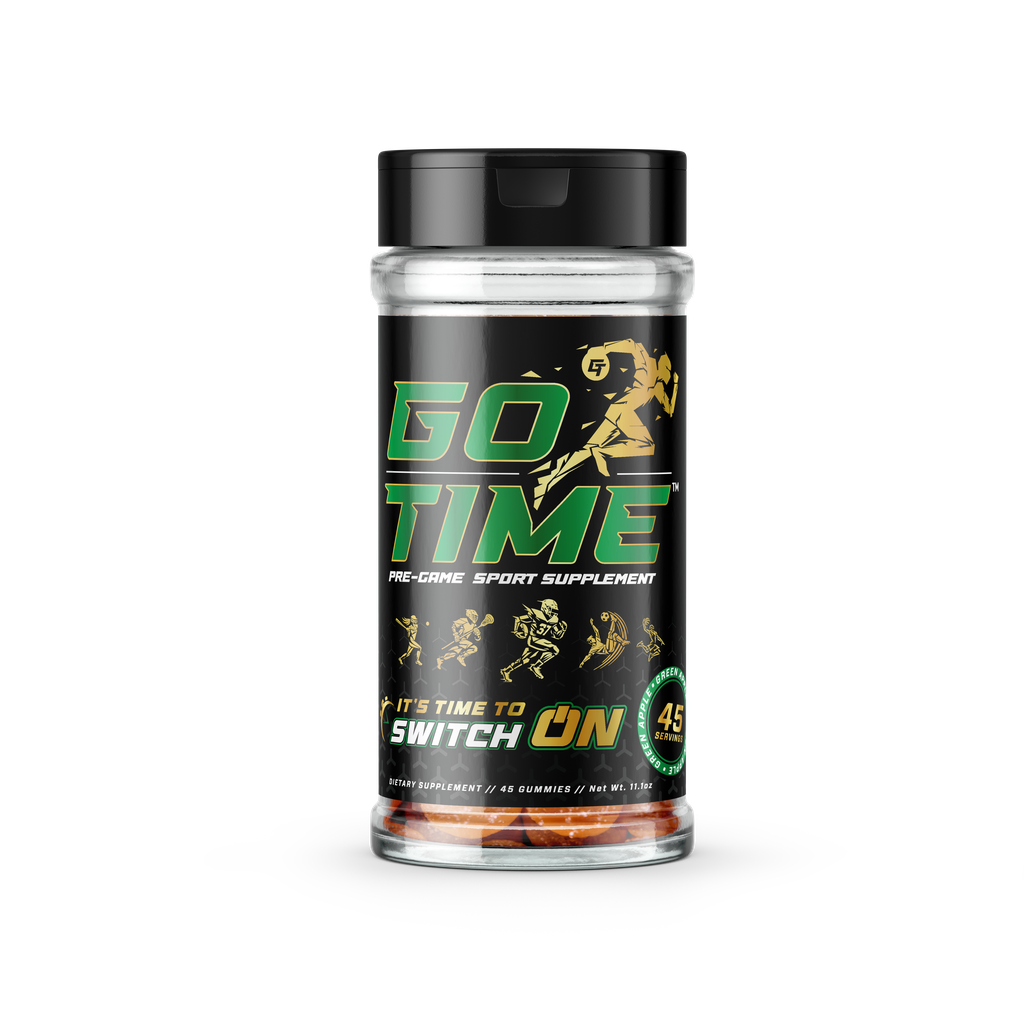 Go Time Sport Supplement | 🍏 Green Apple (LAUNCH 🚀 SALE!!  Use CODE "SwitchOn25" for add'l 25% off)