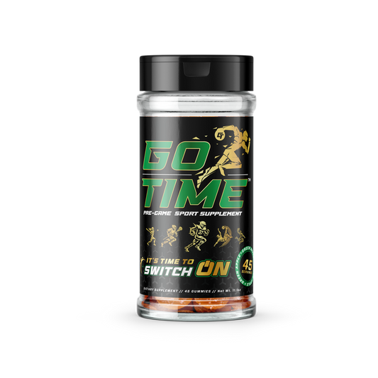 Go Time Sport Supplement | 🍏 Green Apple (LAUNCH 🚀 SALE!!  Use CODE "SwitchOn25" for add'l 25% off)